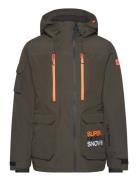 Ski Ultimate Rescue Jacket Sport Sport Jackets Brown Superdry Sport