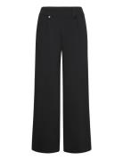 Onlklara-Evi Hw Str Pant Cc Tlr Rp Bottoms Trousers Wide Leg Black ONL...