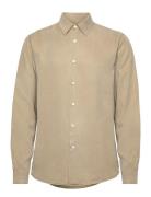 Regular Fit Shirt Designers Shirts Casual Beige Hope