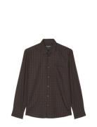 Shirts/Blouses Long Sleeve Tops Shirts Casual Brown Marc O'Polo