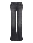 Sophie Lw Flr Ah1280 Bottoms Jeans Flares Black Tommy Jeans