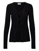 Finest Top Tops Knitwear Cardigans Black H2O Fagerholt