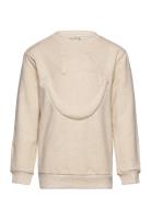 Sweatshirt Ls Tops Sweat-shirts & Hoodies Sweat-shirts Beige Minymo