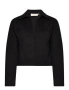 Cmalani-Shirt Tops Shirts Long-sleeved Black Copenhagen Muse