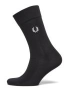 Classic Laurel Wreath Sock Underwear Socks Regular Socks Black Fred Pe...