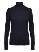 Pullover Long Sleeve Tops Knitwear Turtleneck Navy Marc O'Polo