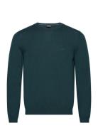 Bagritte-E Tops Knitwear Round Necks Khaki Green BOSS