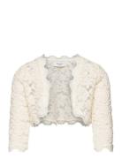 Bolero Tops Knitwear Cardigans Cream Rosemunde Kids