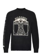 Insignia Crew Tops Knitwear Round Necks Black AllSaints