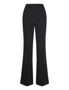 Flared Suit Trousers Bottoms Trousers Flared Black Mango