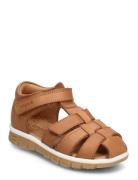 Bisgaard Angus Shoes Summer Shoes Sandals Brown Bisgaard