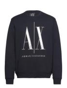 Sweatshirt Tops Sweat-shirts & Hoodies Sweat-shirts Navy Armani Exchan...