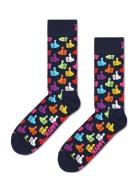 Thumbs Up Sock Lingerie Socks Regular Socks Navy Happy Socks