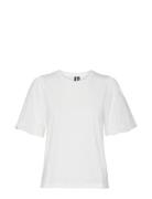 Vmemily Ss O-Neck Top Jrs Ga Tops T-shirts & Tops Short-sleeved White ...