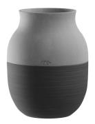 Omaggio Circulare Vase H20 Cm Anthracite Grey Home Decoration Vases Bi...