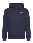 T2 Hoodie Core Tops Sweat-shirts & Hoodies Hoodies Blue Dockers