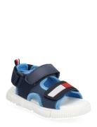 Velcro Sandal Shoes Summer Shoes Sandals Blue Tommy Hilfiger