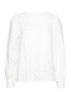 Cwrinesa - Shirt Tops Shirts Long-sleeved White Claire Woman