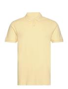 Hco. Guys Knits Tops Polos Short-sleeved Yellow Hollister
