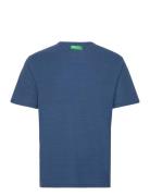 T-Shirt Tops T-shirts Short-sleeved Blue United Colors Of Benetton