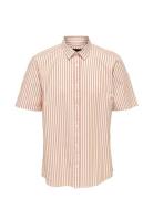 Onscape S/S Stripe Reg Shirt Fw Tops Shirts Short-sleeved White ONLY &...