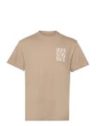 Beat Bottles Designers T-shirts Short-sleeved Beige Libertine-Libertin...