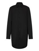 Rebecca Shirt Tops Shirts Long-sleeved Black Movesgood