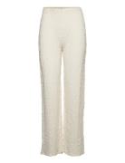 Loan Pants Bottoms Trousers Wide Leg Cream Noella