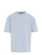 Essential Tee Ss Tops T-shirts Short-sleeved Blue Tommy Hilfiger