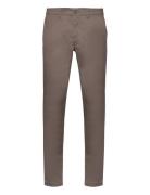 Bs Anton Slim Fit Chinos Bottoms Trousers Chinos Khaki Green Bruun & S...