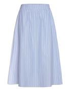 Sally Skirt Polvipituinen Hame Blue Noella