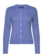 32/2 Cotton-Lsl-Crd Tops Knitwear Cardigans Blue Polo Ralph Lauren
