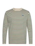 Mel Longsleeve Tops T-shirts Long-sleeved Beige Double A By Wood Wood