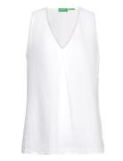 Blouse Tops Blouses Sleeveless White United Colors Of Benetton