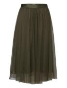 Flawless Skirt Designers Knee-length & Midi Khaki Green Ida Sjöstedt