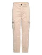 Madisane Paper Cargo Bottoms Trousers Cargo Pants Beige MOS MOSH