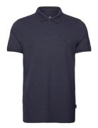 Jbs Of Dk Polo Pique Fsc Tops Polos Short-sleeved Navy JBS Of Denmark