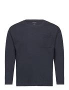 Nkmvebbe Ls Boxy Top Tops T-shirts Long-sleeved T-shirts Navy Name It