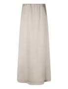 Odile Maxi Skirt Polvipituinen Hame Cream Second Female