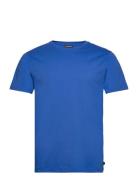 Sid Basic T-Shirt Designers T-shirts Short-sleeved Blue J. Lindeberg