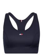 Mid Int Sorona Mix Ribbed Bra Sport Bras & Tops Sports Bras - All Navy...