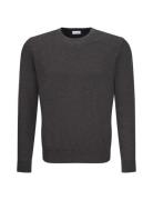 H-Pullover 1/1 Arm Tops Knitwear Round Necks Grey Seidensticker