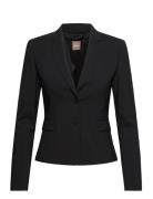 Jaru Blazers Single Breasted Blazers Black BOSS