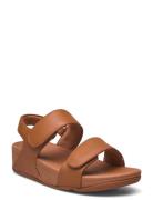 Lulu Adjustable Leather Back-Strap Sandals Matalapohjaiset Sandaalit B...