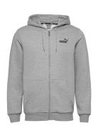 Ess Small Logo Fz Hoodie Fl Sport Sweat-shirts & Hoodies Hoodies Grey ...