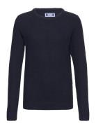 Jorbrody Knit Crew Neck Bf Jnr Tops Knitwear Pullovers Navy Jack & J S