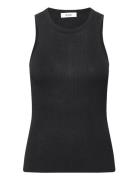 Pinar Top Tops T-shirts & Tops Sleeveless Black Stylein