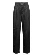 Gawi-M Bottoms Trousers Wide Leg Black MbyM