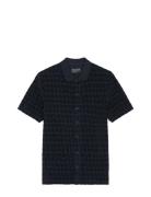 Polos Short Sleeve Tops Shirts Short-sleeved Navy Marc O'Polo