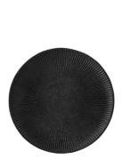 Neri Tallerken, Sort, Stentøj Home Tableware Plates Dinner Plates Blac...